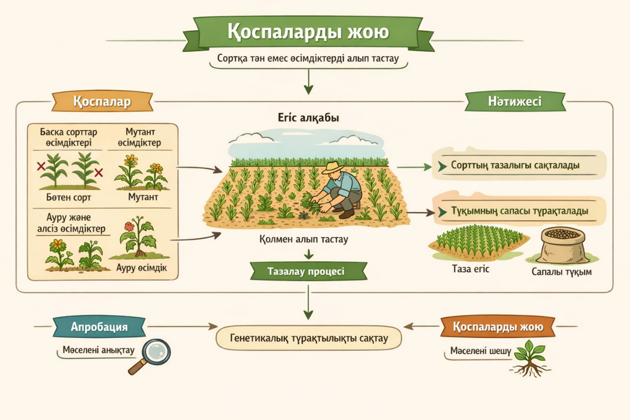 Қоспаларды жою процесі
