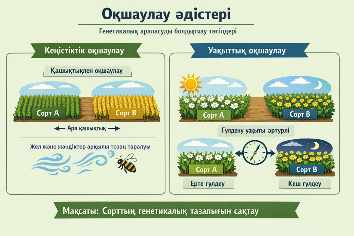 Оқшаулау типтері